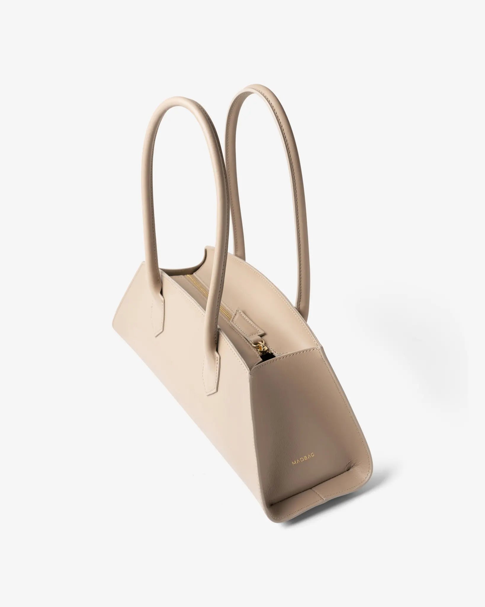 BASSOTTO in Pelle Beige - MADBAG® STORE OFFICIAL | Handcrafted Luxury Bags Made in Italy