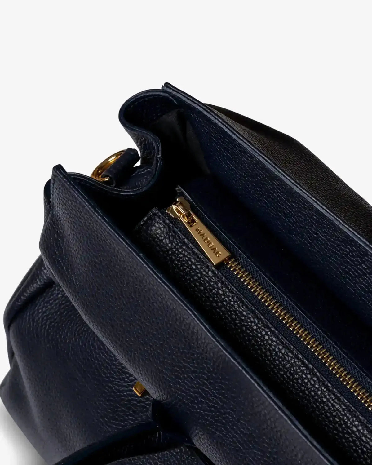 BELLUCCI Tote in Dollar-Grain Leather Blue