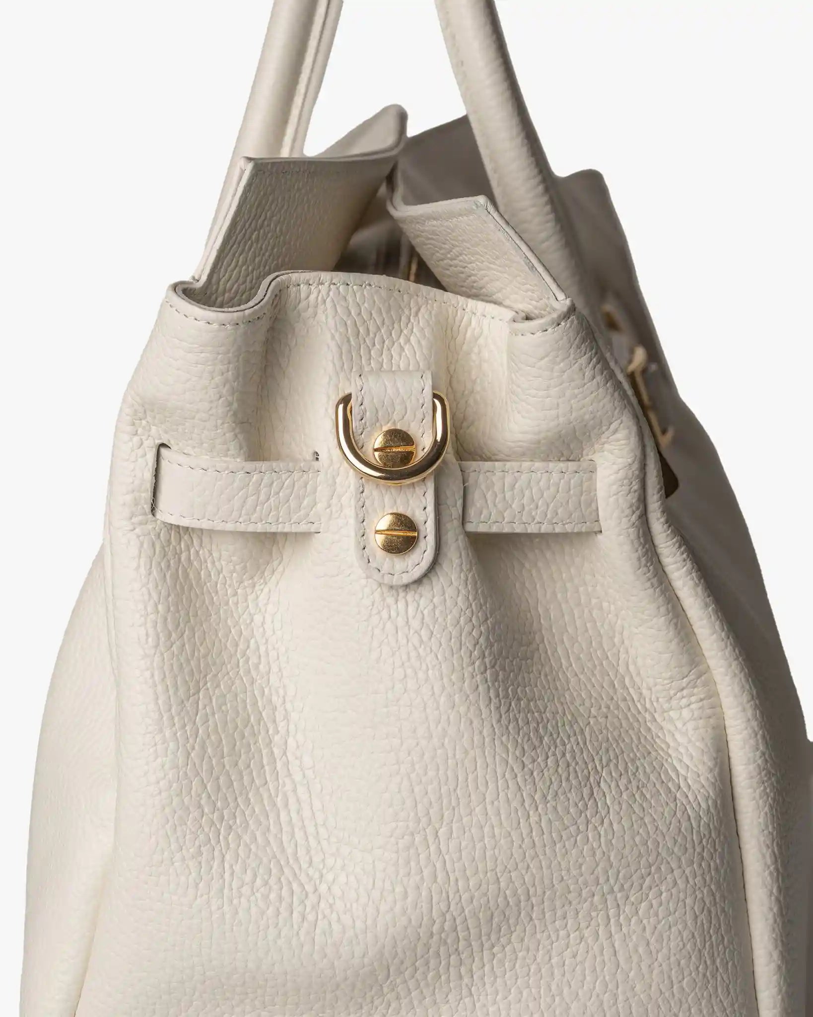 BELLUCCI in Pelle Cloud Dancer - MADBAG® STORE OFFICIAL | Handcrafted Luxury Bags Made in Italy