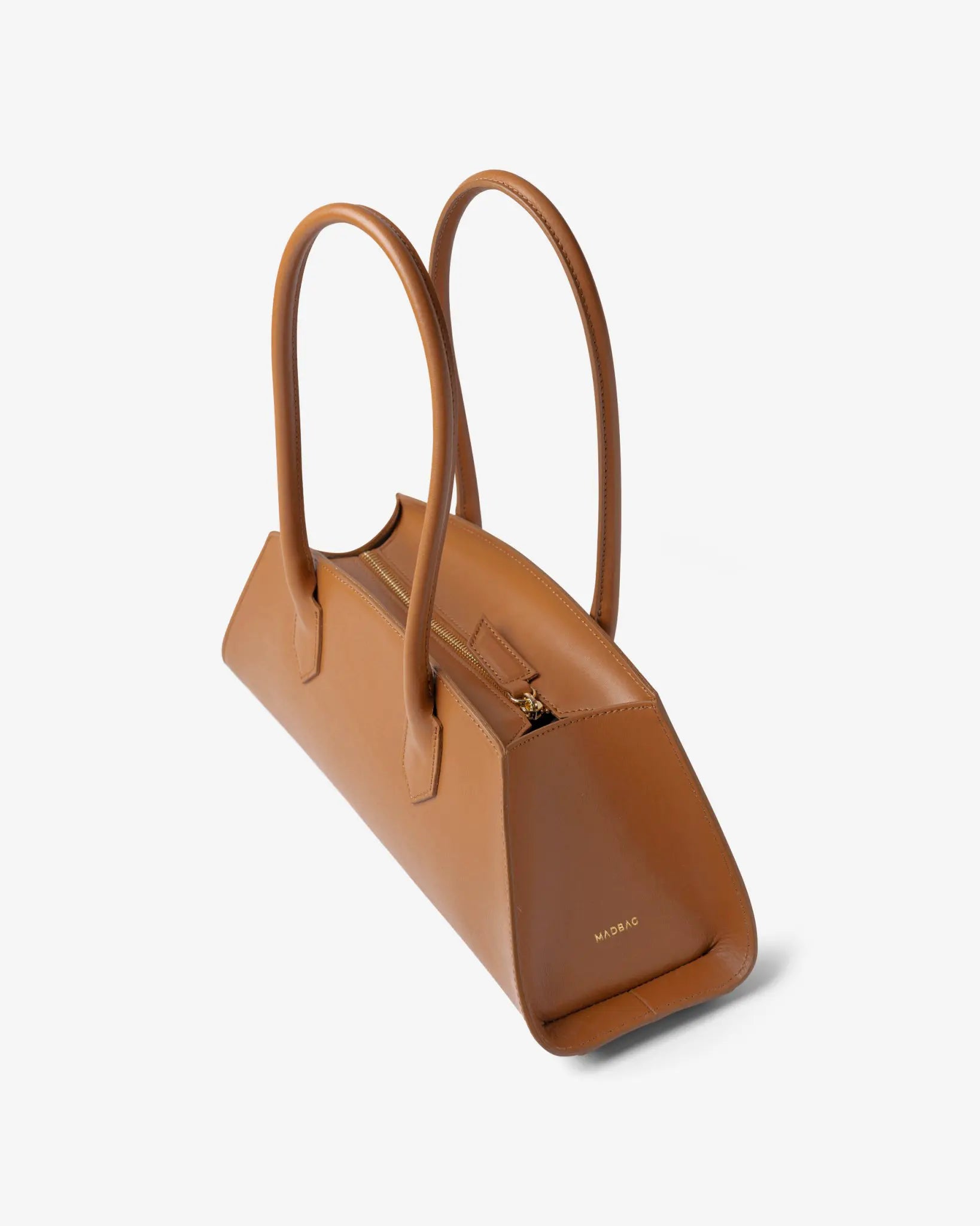 BASSOTTO in Pelle Camel - MADBAG® STORE OFFICIAL | Handcrafted Luxury Bags Made in Italy