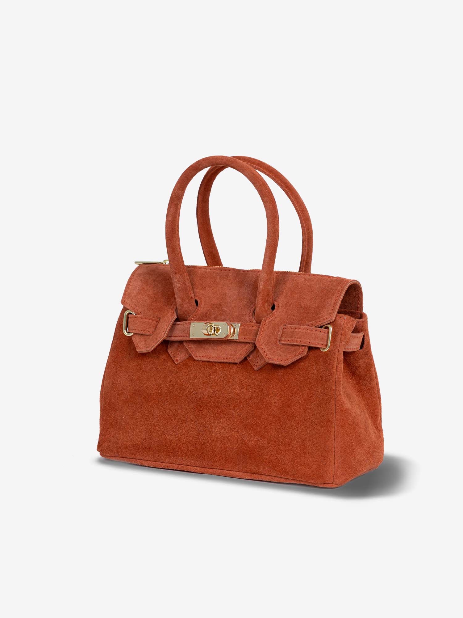 BABY BIRKIMAD Suede Orange