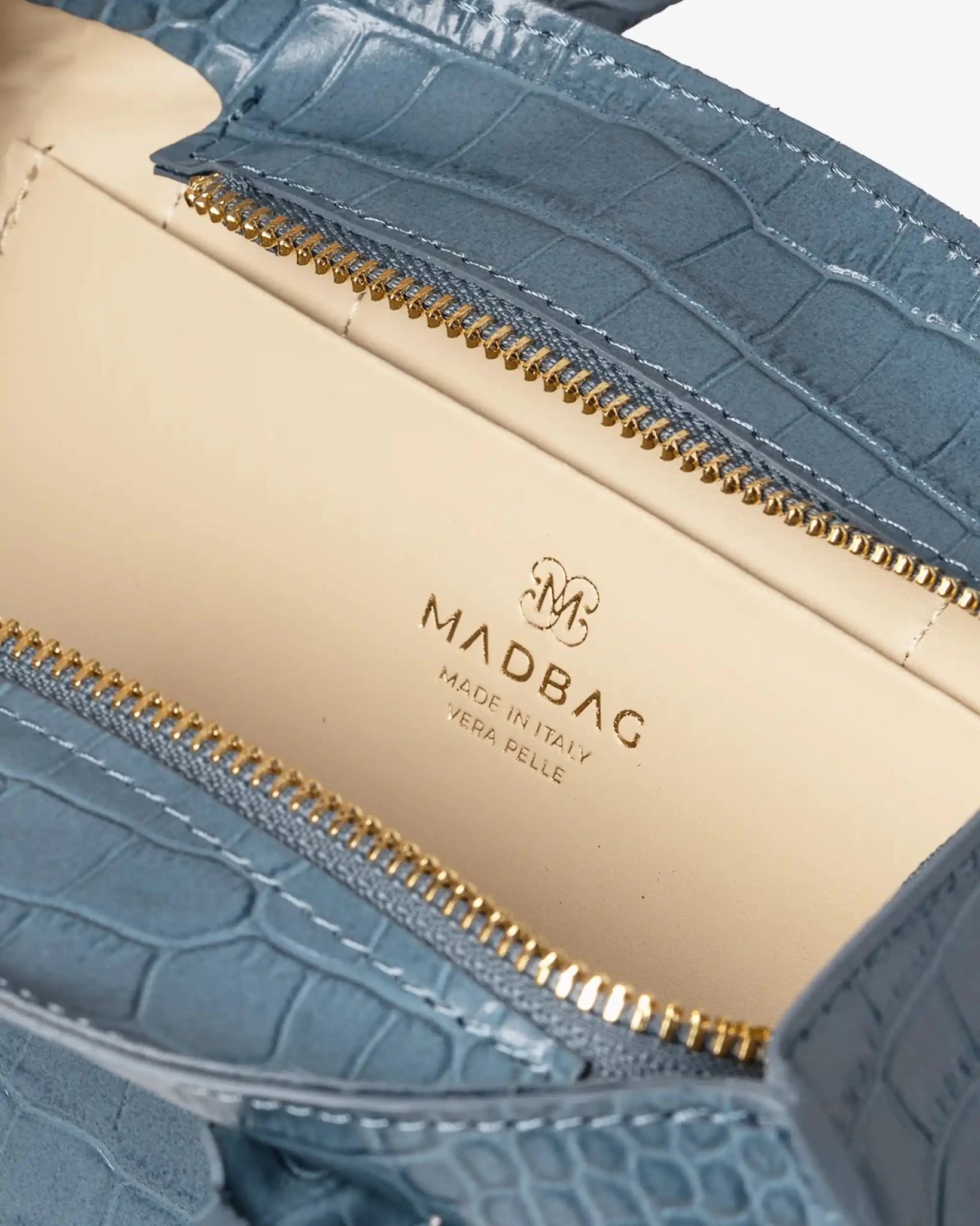 Interno borsa Small Bassotto Croc blu