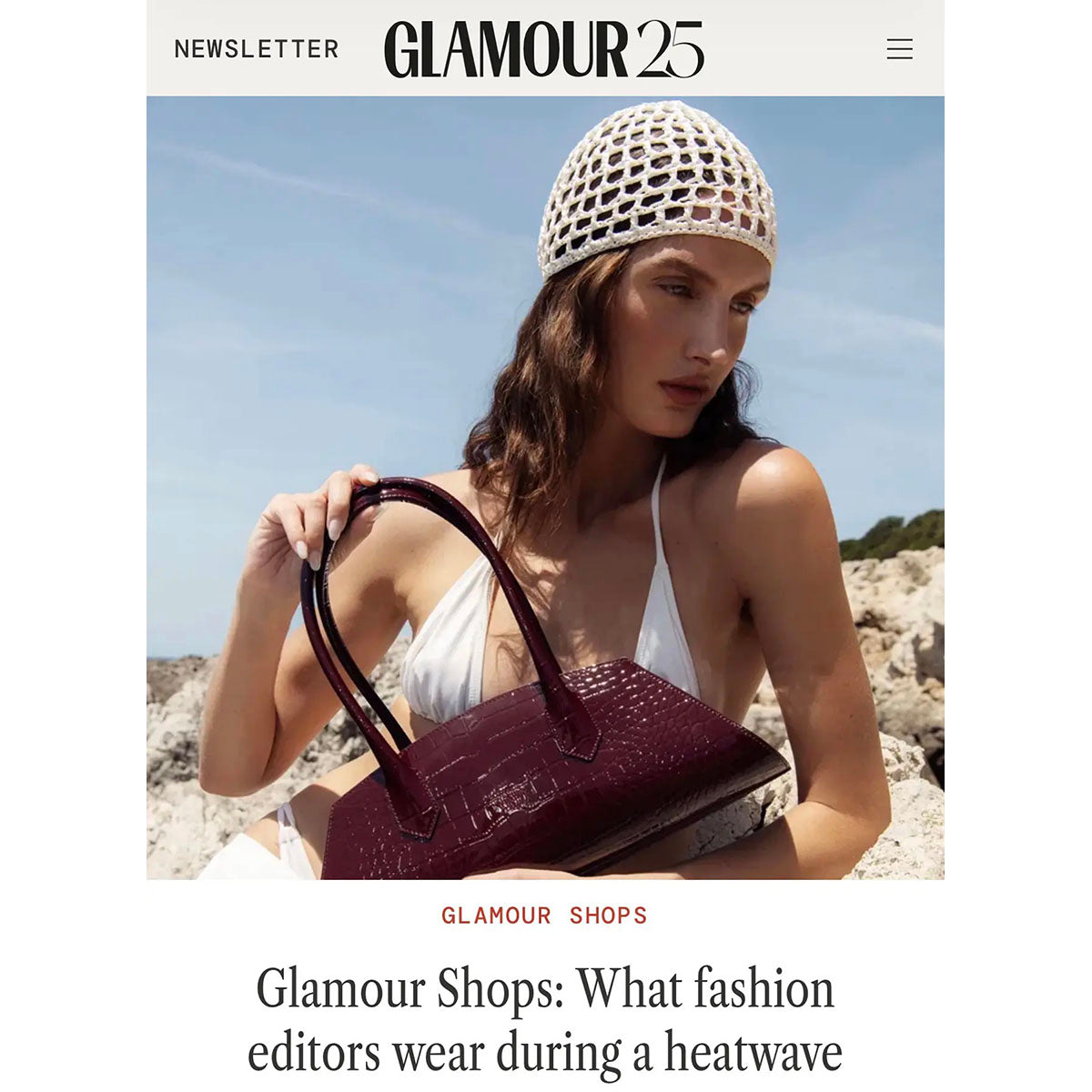 MADBAG è su GLAMOUR UK con The Italian Escape