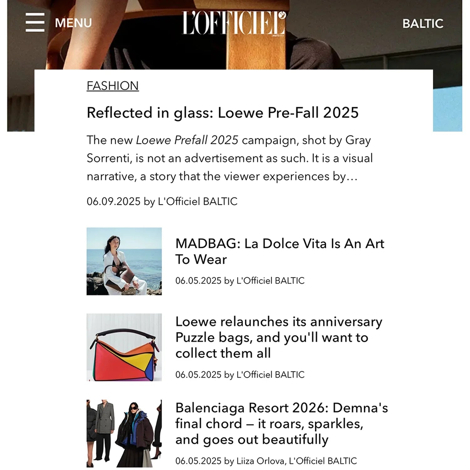 MADBAG: La Dolce Vita Is An Art To Wear