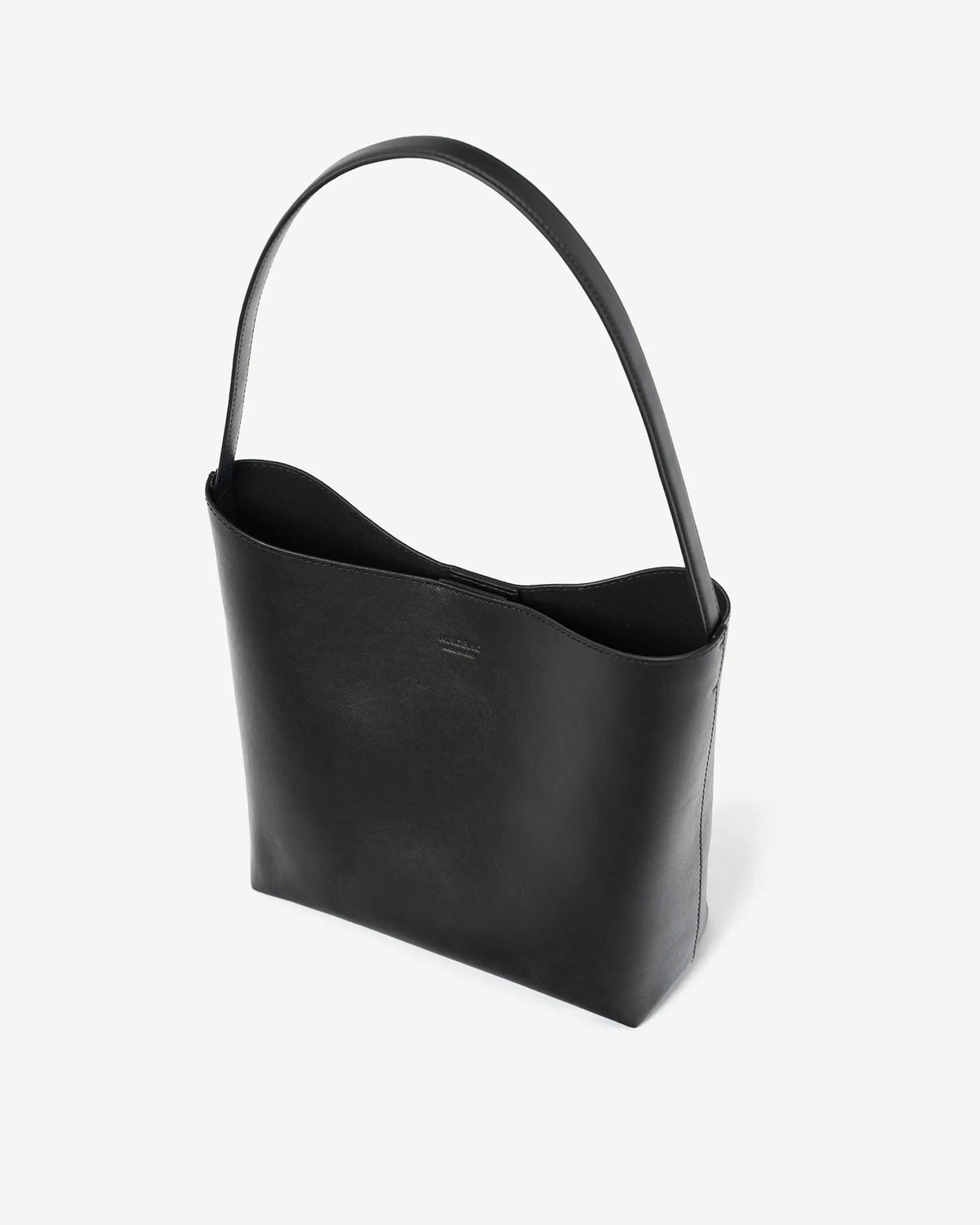 DOLCE VITA Hobo Bag de piel Sauvage Black