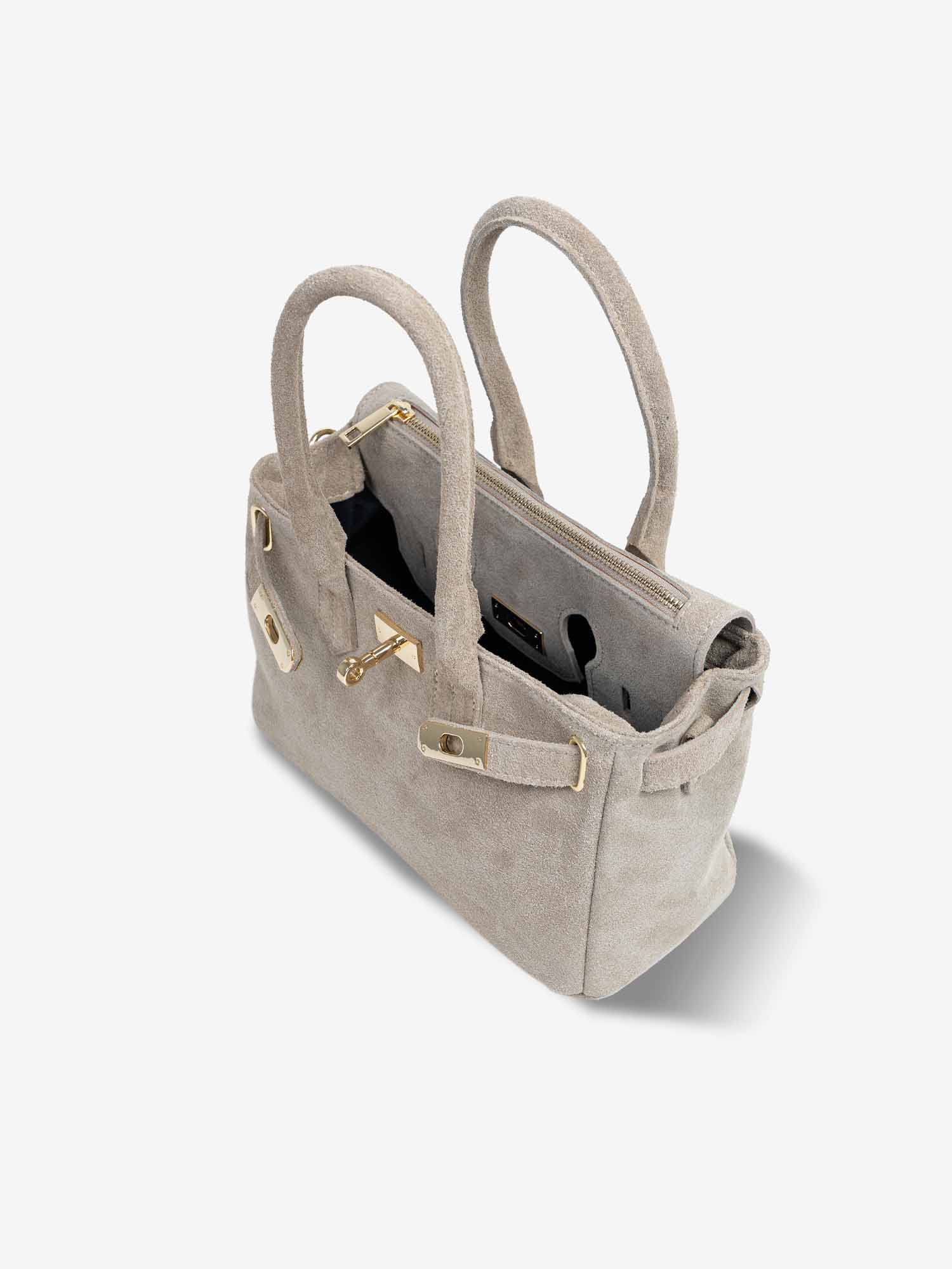 BABY BIRKIMAD Suede Misty Beige