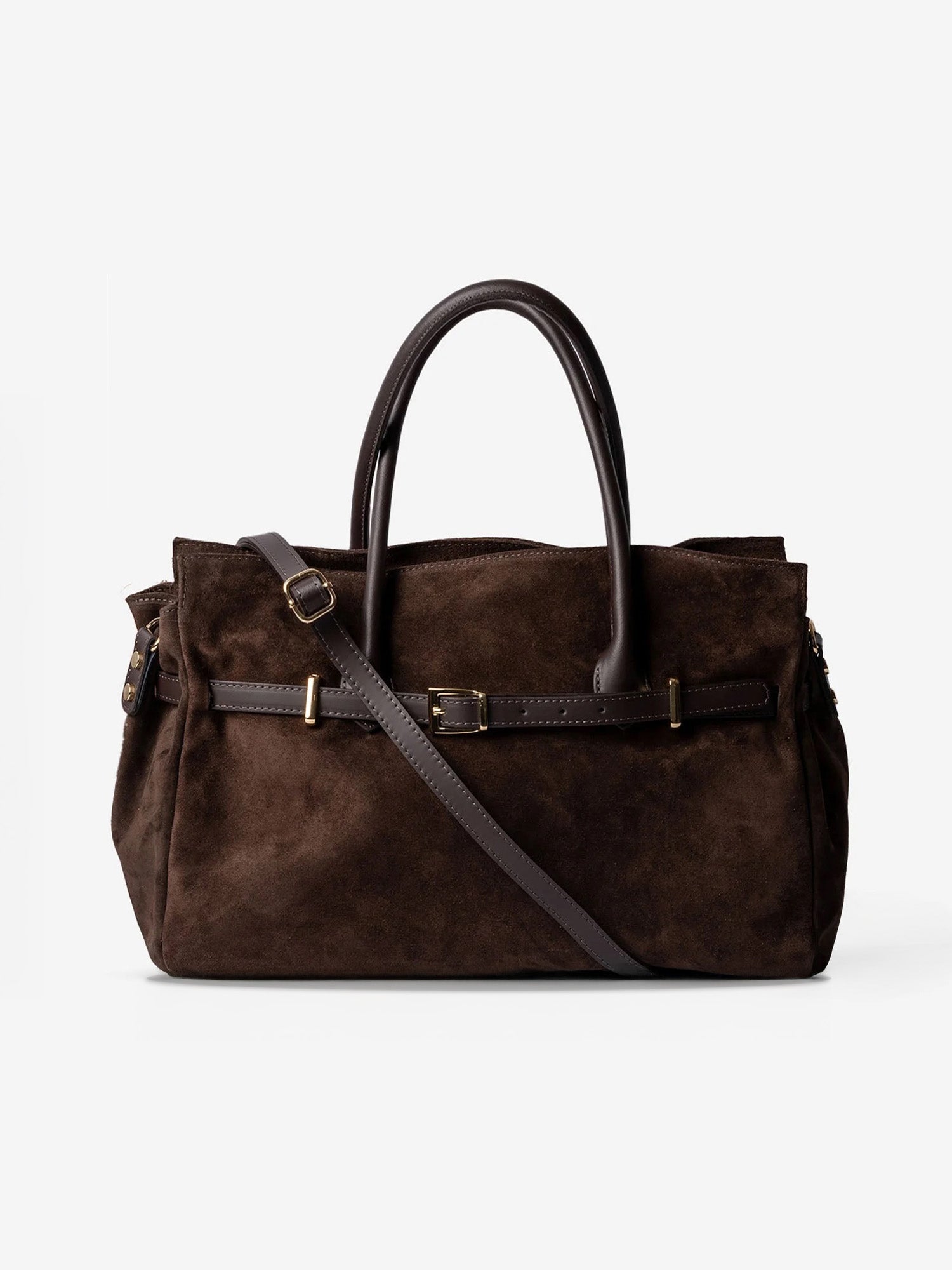 BELLUCCI LEATHER SUEDE DARK MOKA