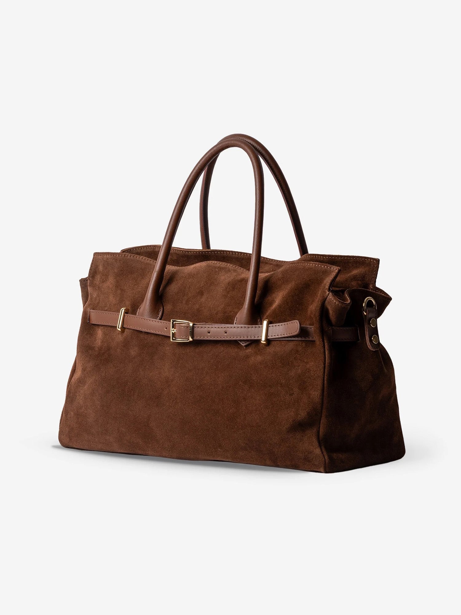 BELLUCCI BROWN SUEDE LEATHER