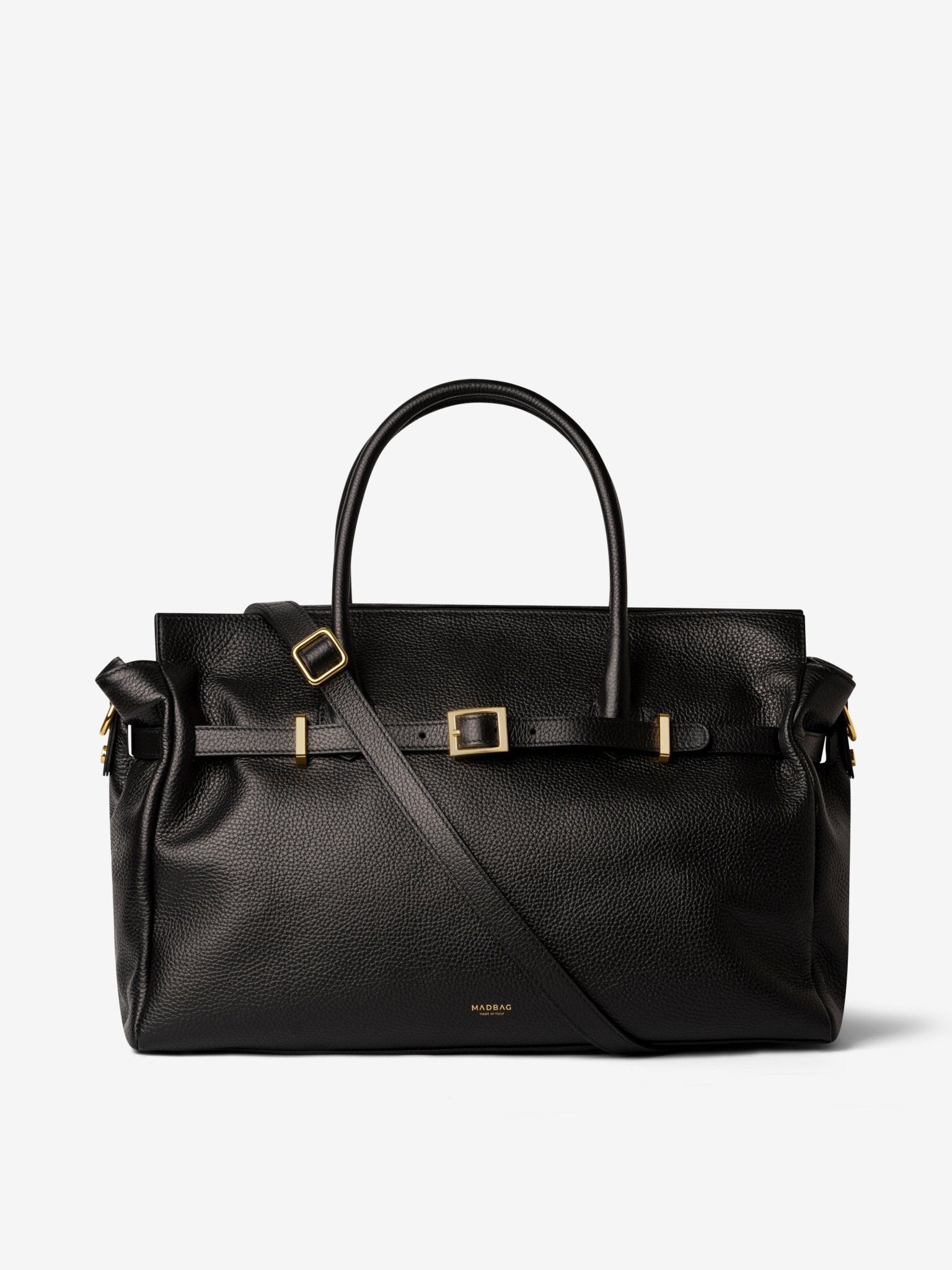 BELLUCCI in Pelle Nera - MADBAG® STORE OFFICIAL | Borse Di Lusso Artigianali 100% Made In Italy