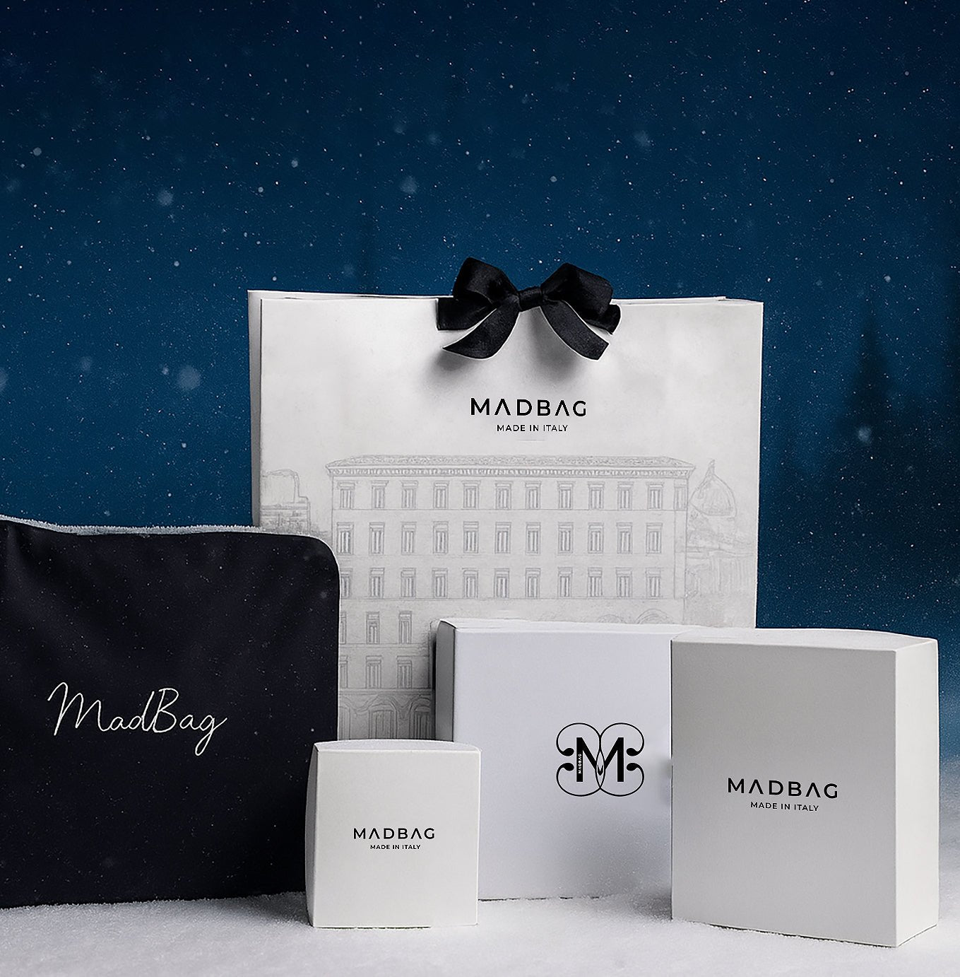 Scatola e biglietto personalizzato - MADBAG® STORE OFFICIAL | Borse Di Lusso Artigianali 100% Made In Italy