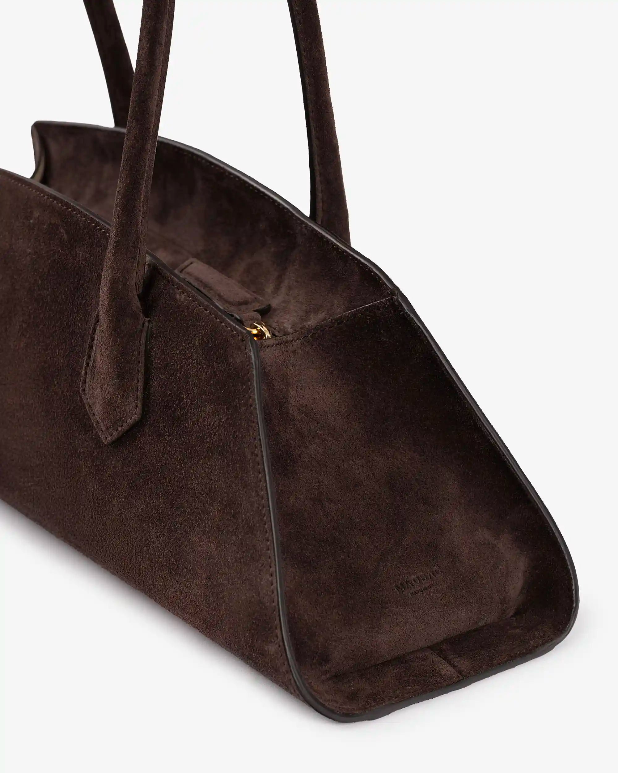 BASSOTTO in suede leather chocolate