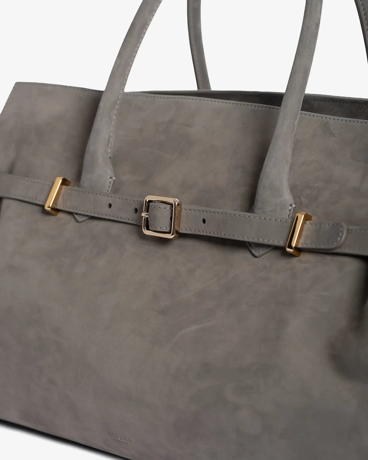 BELLUCCI Tote in Pelle Nubuck Grigio