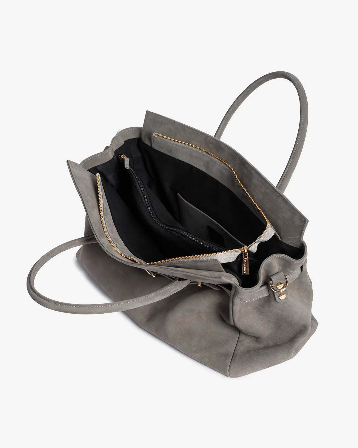 BELLUCCI Tote in Pelle Nubuck Grigio