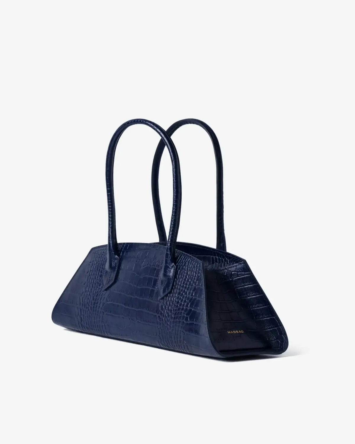 BASSOTTO in Pelle Blue Croc
