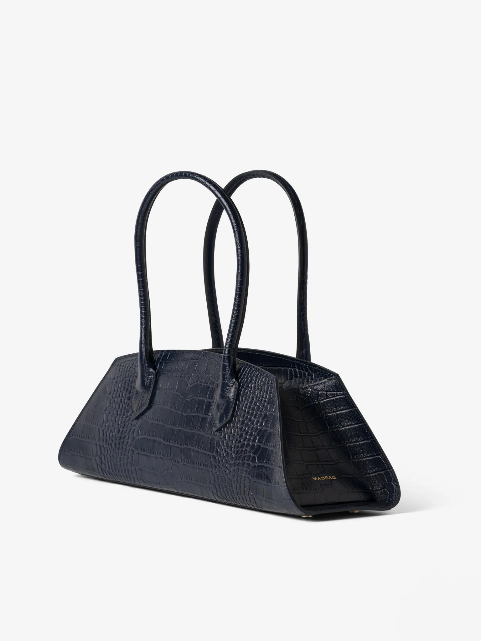 BASSOTTO in Pelle Blue Croc