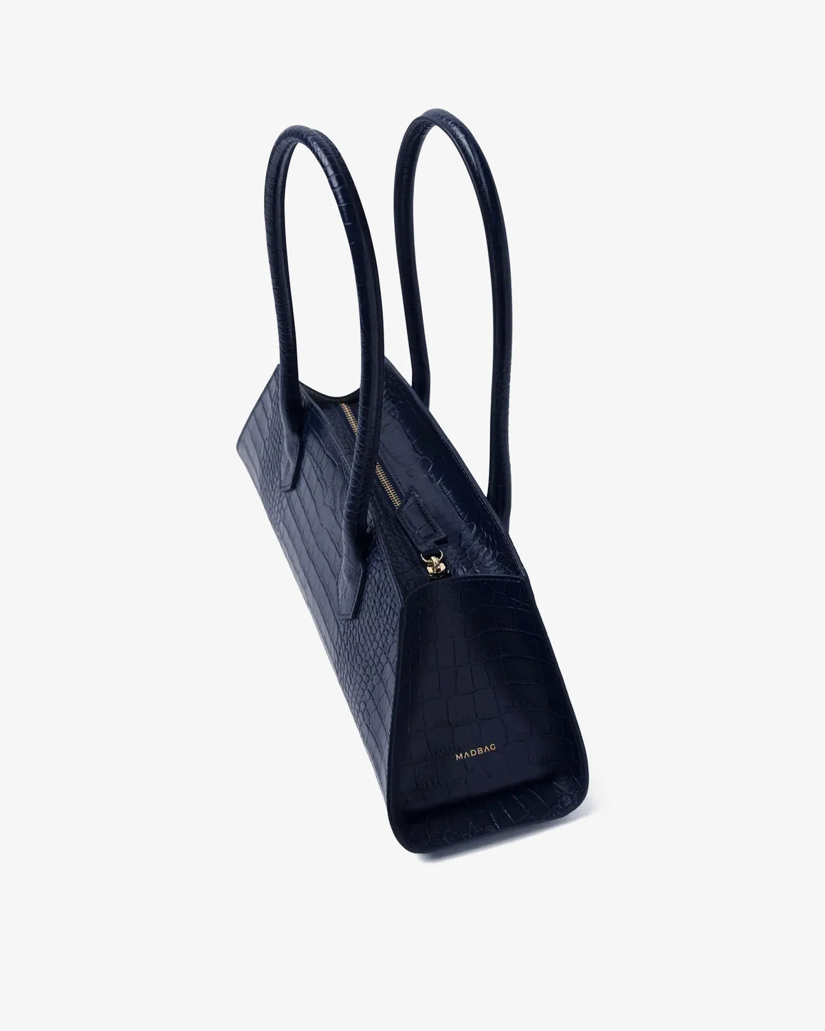 BASSOTTO in Pelle Blue Croc