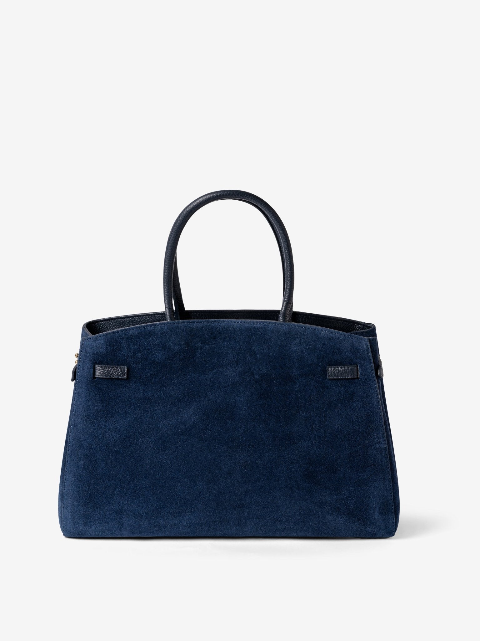 TOTE DIVA in Suede Blu Navy_RETRO