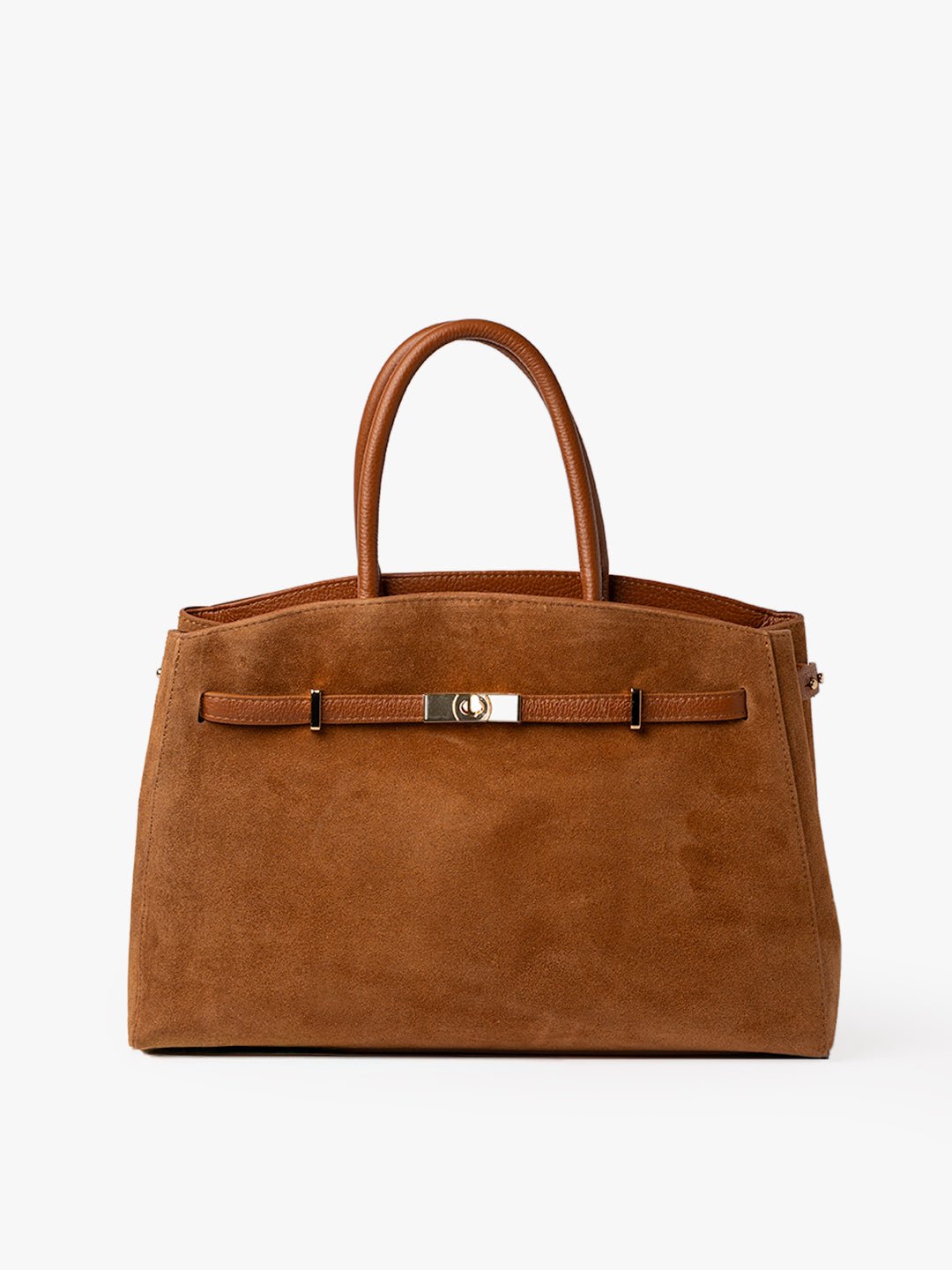 TOTE DIVA in Camel Leather