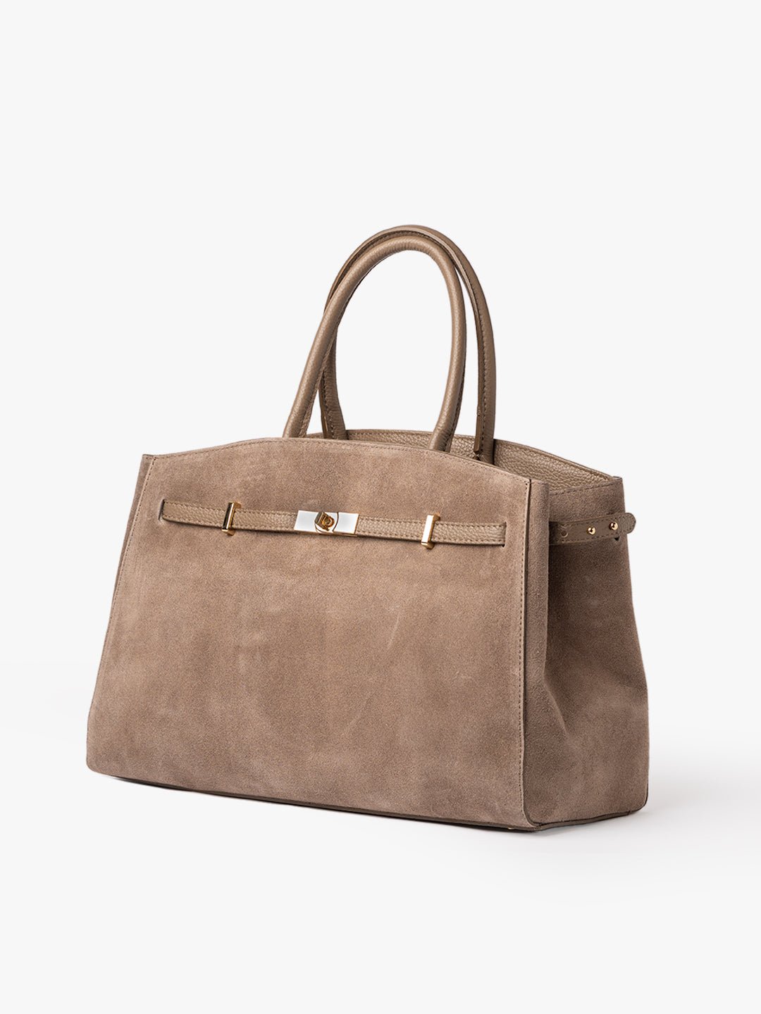 TOTE DIVA in Toupe Leather