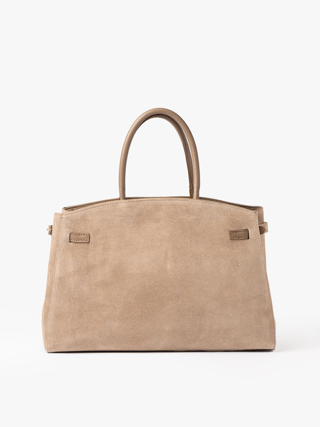 TOTE DIVA in Pelle Sabbia