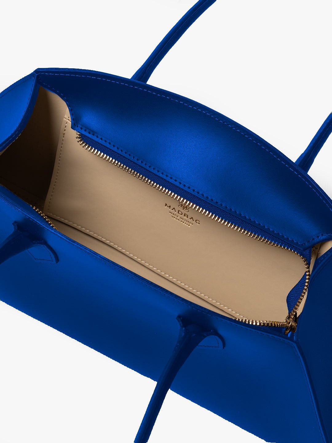 BASSOTTO in Leather Electric Blue