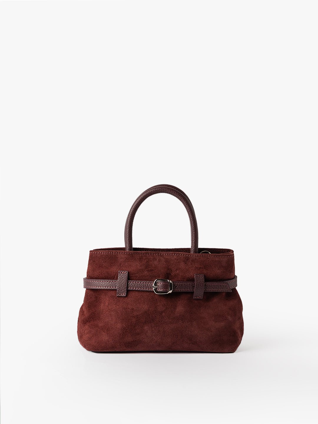 BABY DIVA in Pelle Suede Bordeaux
