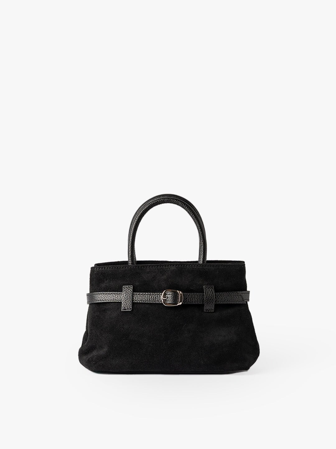 BABY DIVA in Pelle Suede Nera