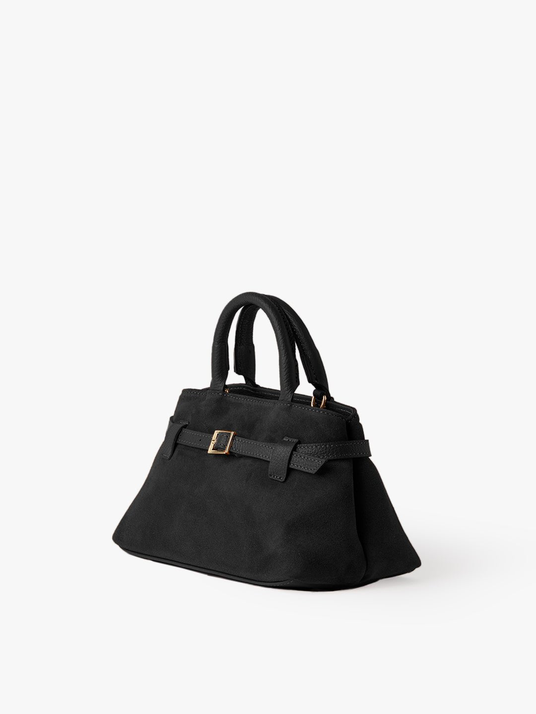 BABY DIVA SWAG in Pelle Suede Nera
