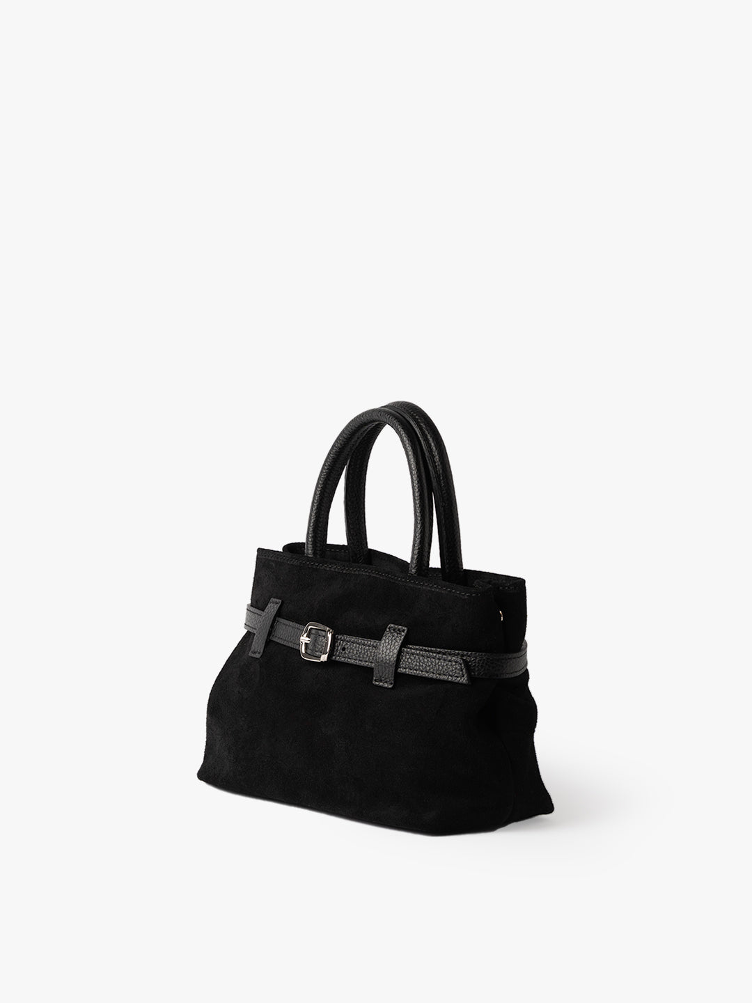 BABY DIVA in Pelle Suede Nera