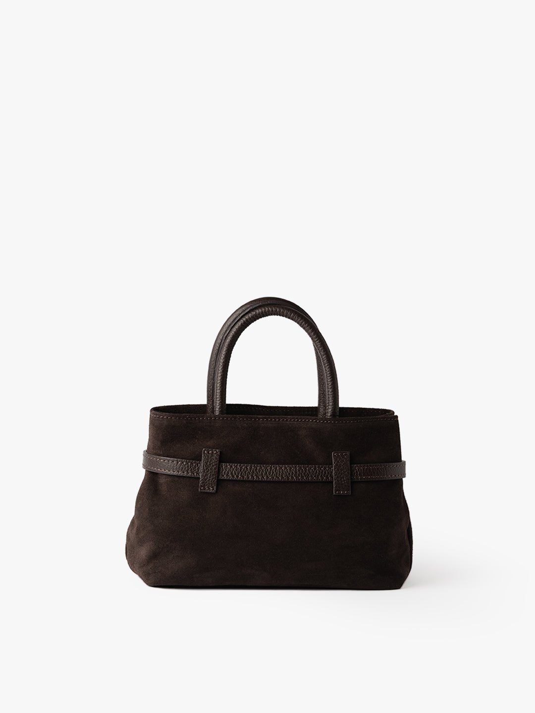 BABY DIVA in Pelle Suede Dark Moka