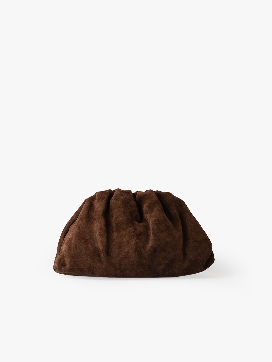 POCHETTE NINA in Pelle Suede Chocolate
