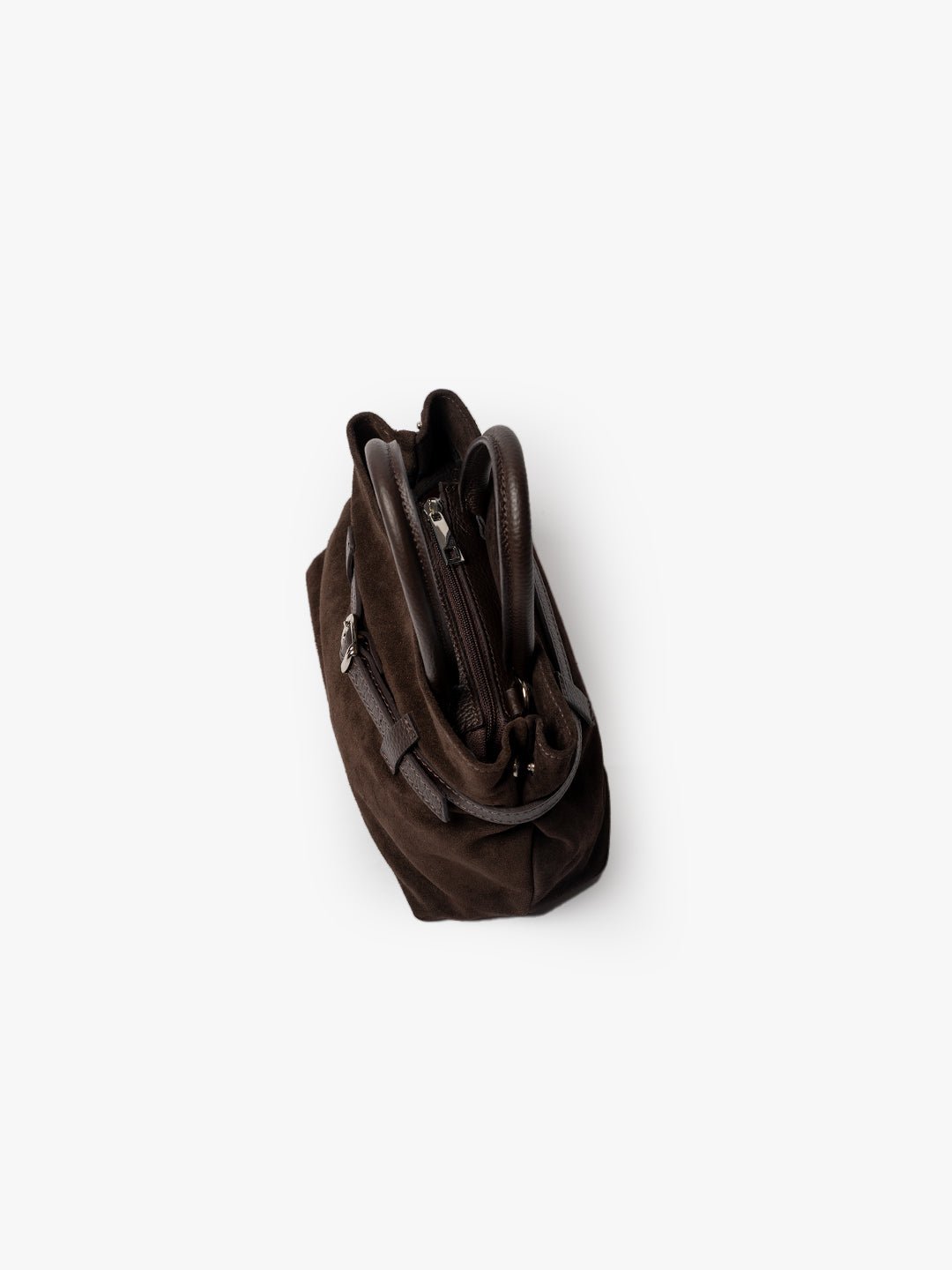 BABY DIVA in Pelle Suede Dark Moka