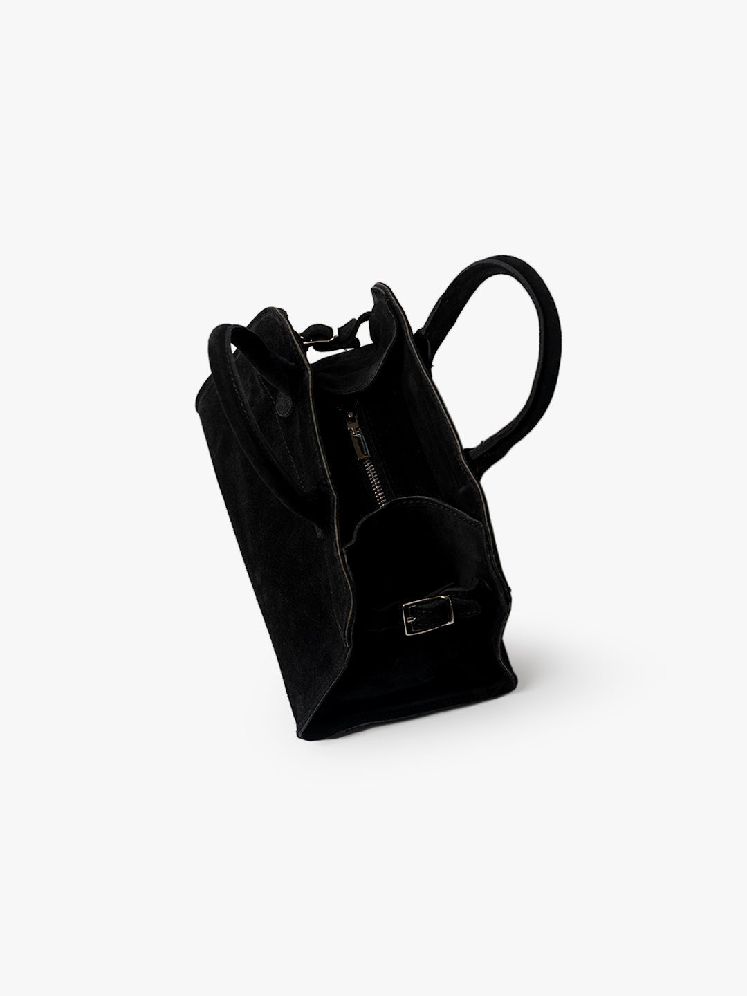 BABY MADAME in Suede Leather Black
