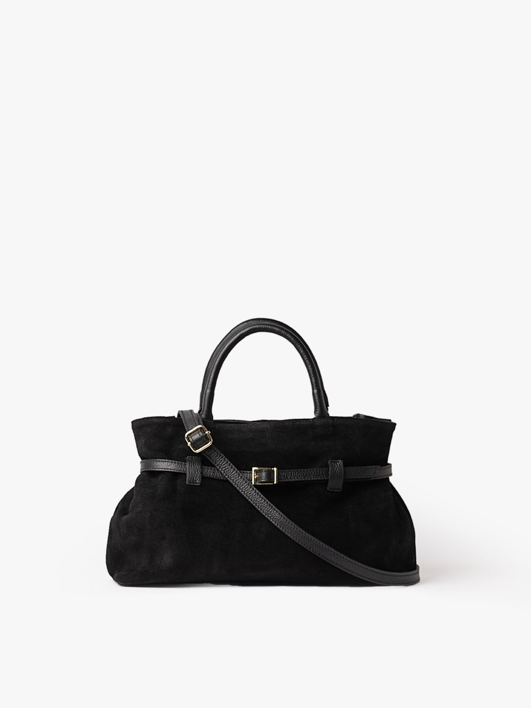 MEDIUM BELLUCCI in Suede Black
