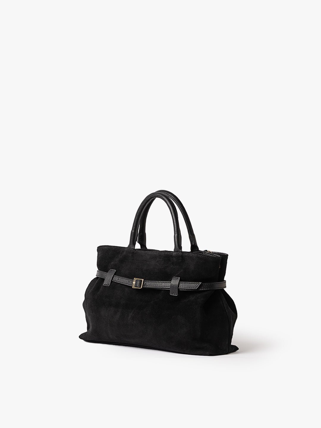 MEDIUM BELLUCCI in Suede Black