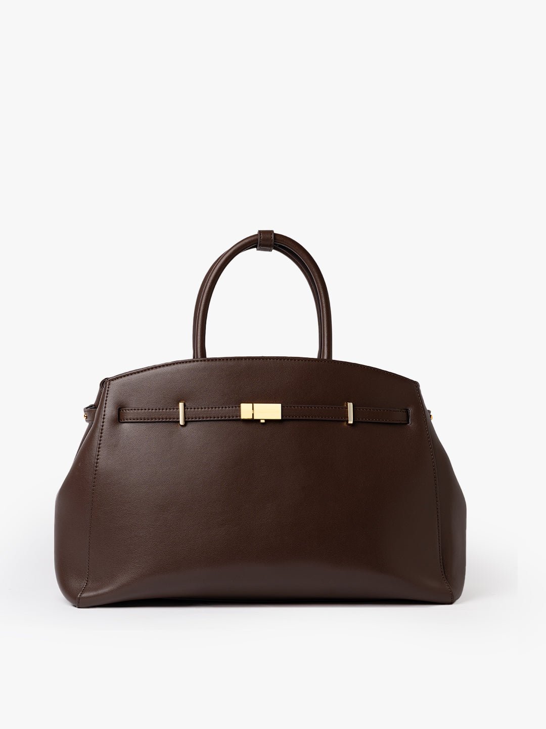 TOTE DIVA in Leather Chocolate