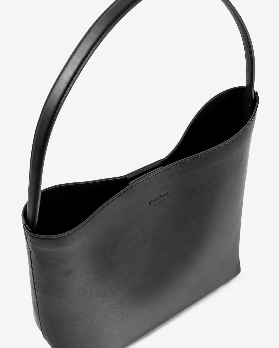 DOLCE VITA Hobo Bag en cuir Sauvage Noir