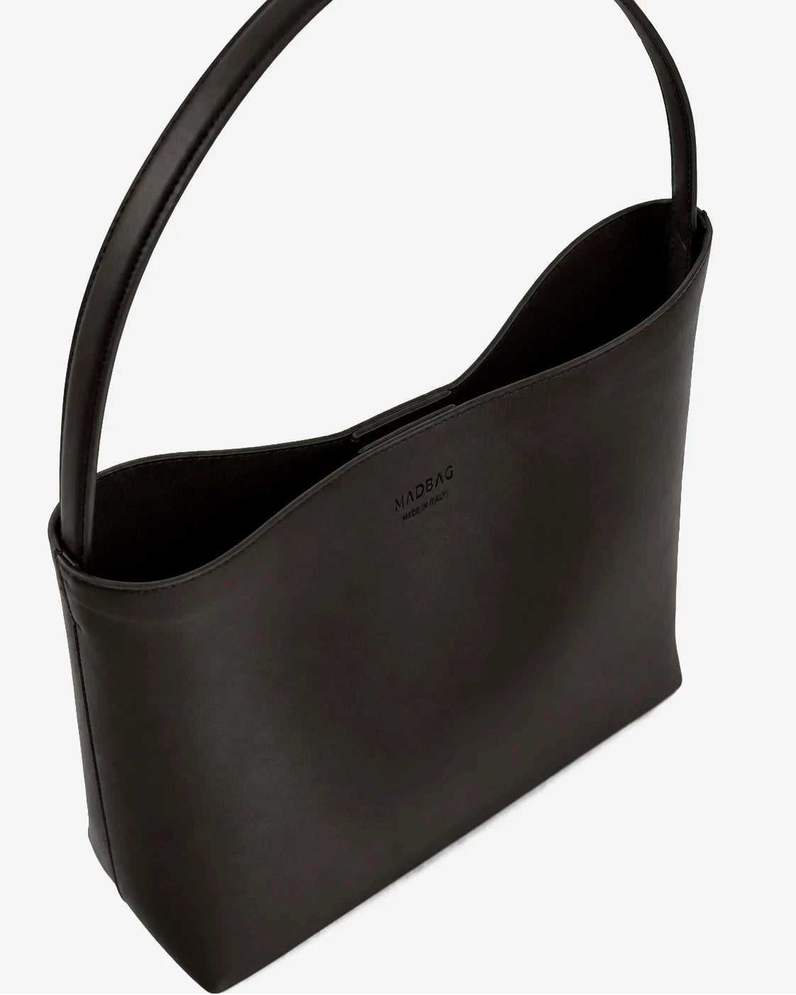 DOLCE VITA Hobo Bag en cuir Sauvage Espresso
