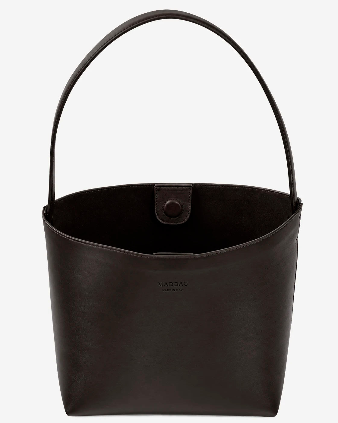 DOLCE VITA Hobo Bag en cuir Sauvage Espresso
