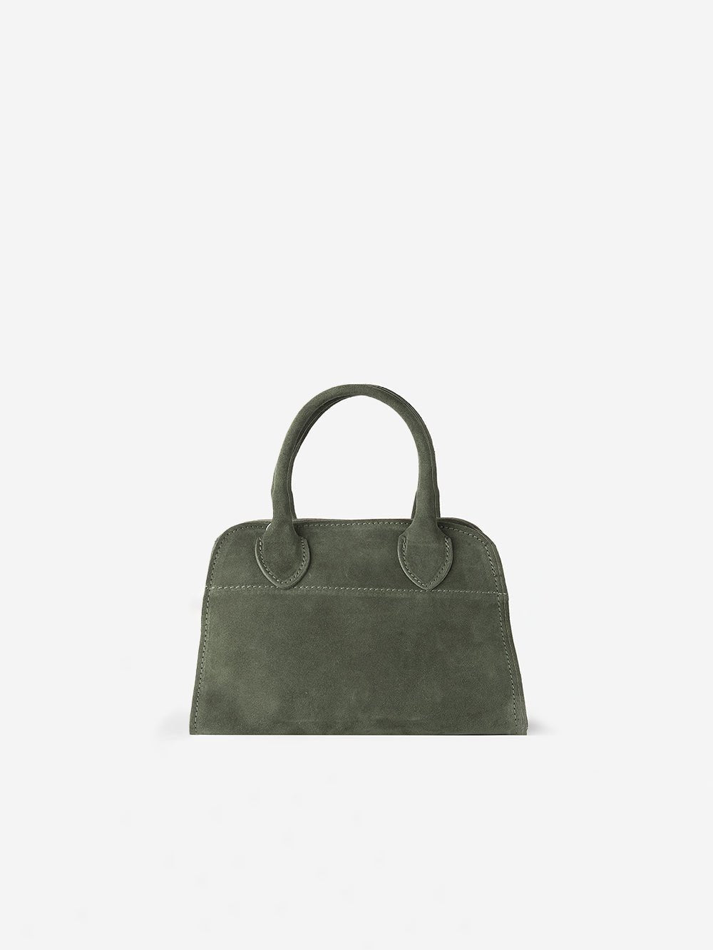 BABY MADAME in Suede Leather Olive Green