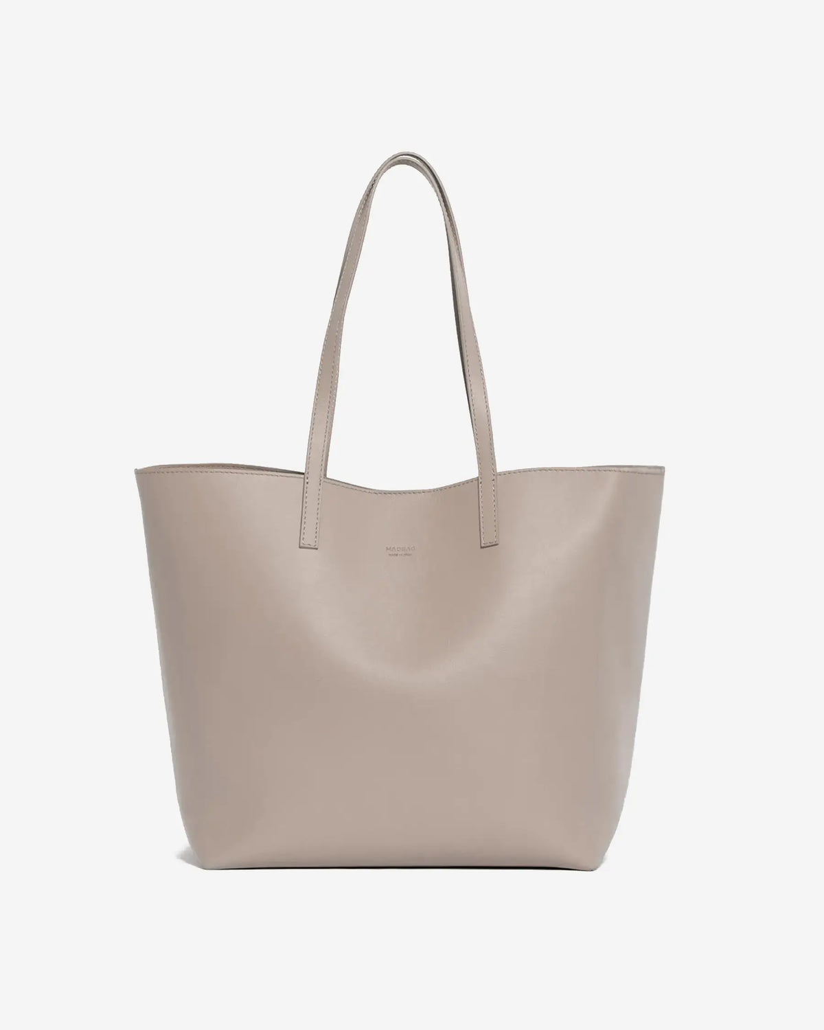 ANIMA Shoulder Bag in Black Sauvage Leather 