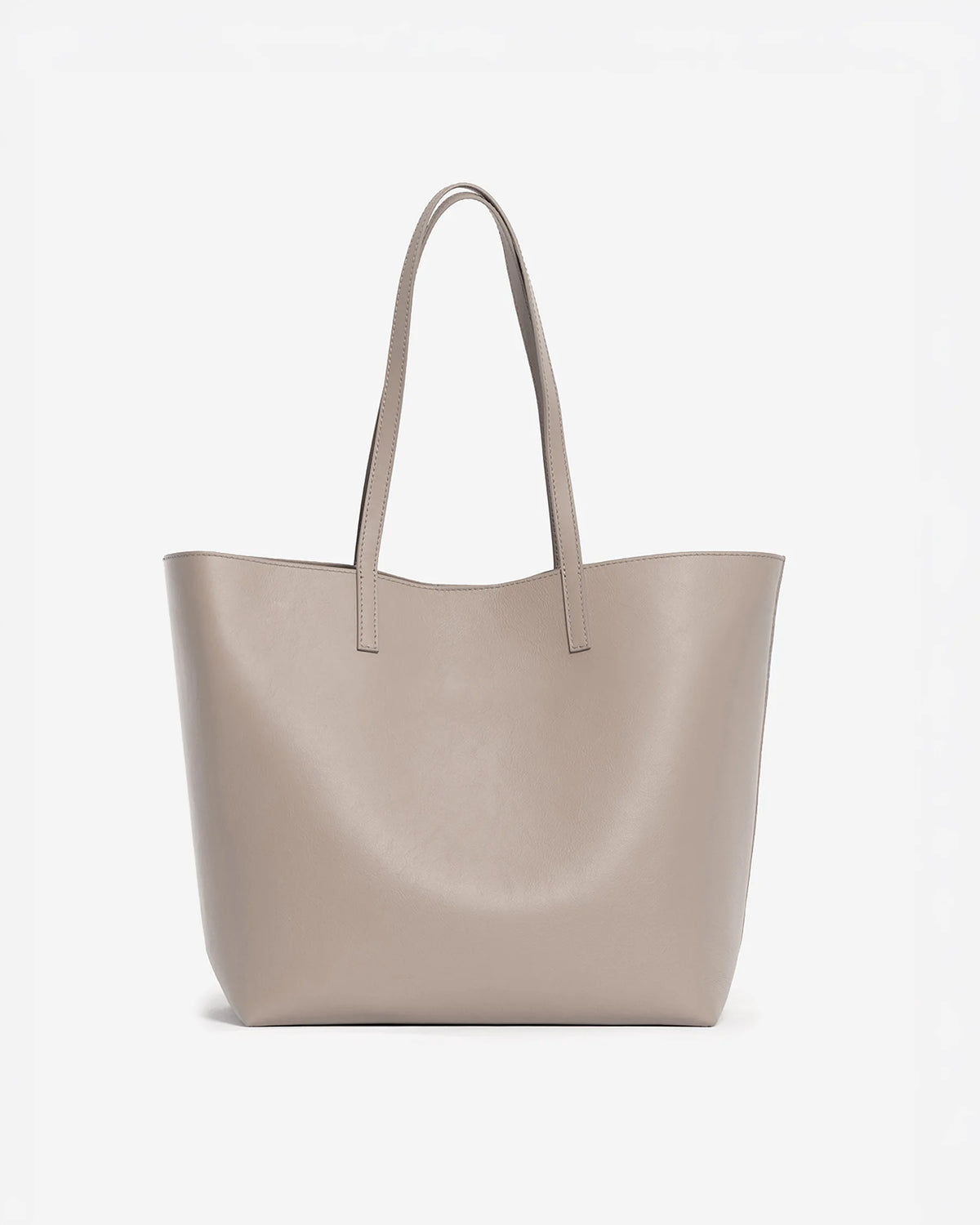 ANIMA Shoulder Bag in Black Sauvage Leather 