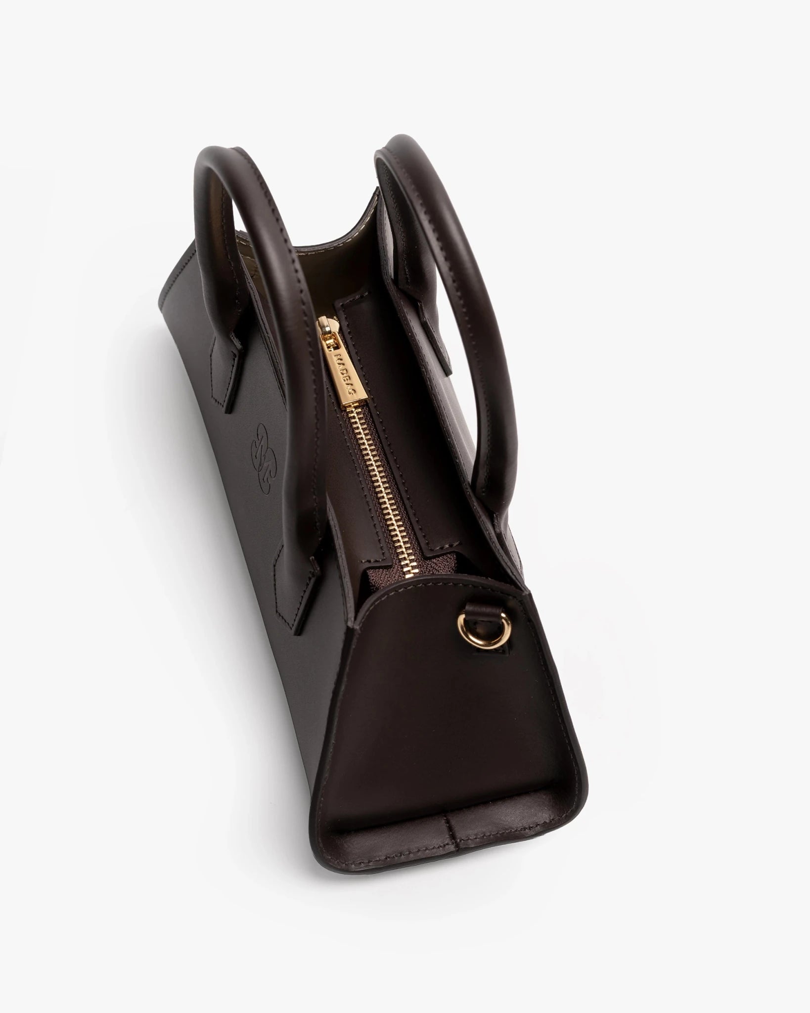 Small Bassotto in Pelle Chocolate - MADBAG® STORE OFFICIAL | Borse Di Lusso Artigianali 100% Made In Italy