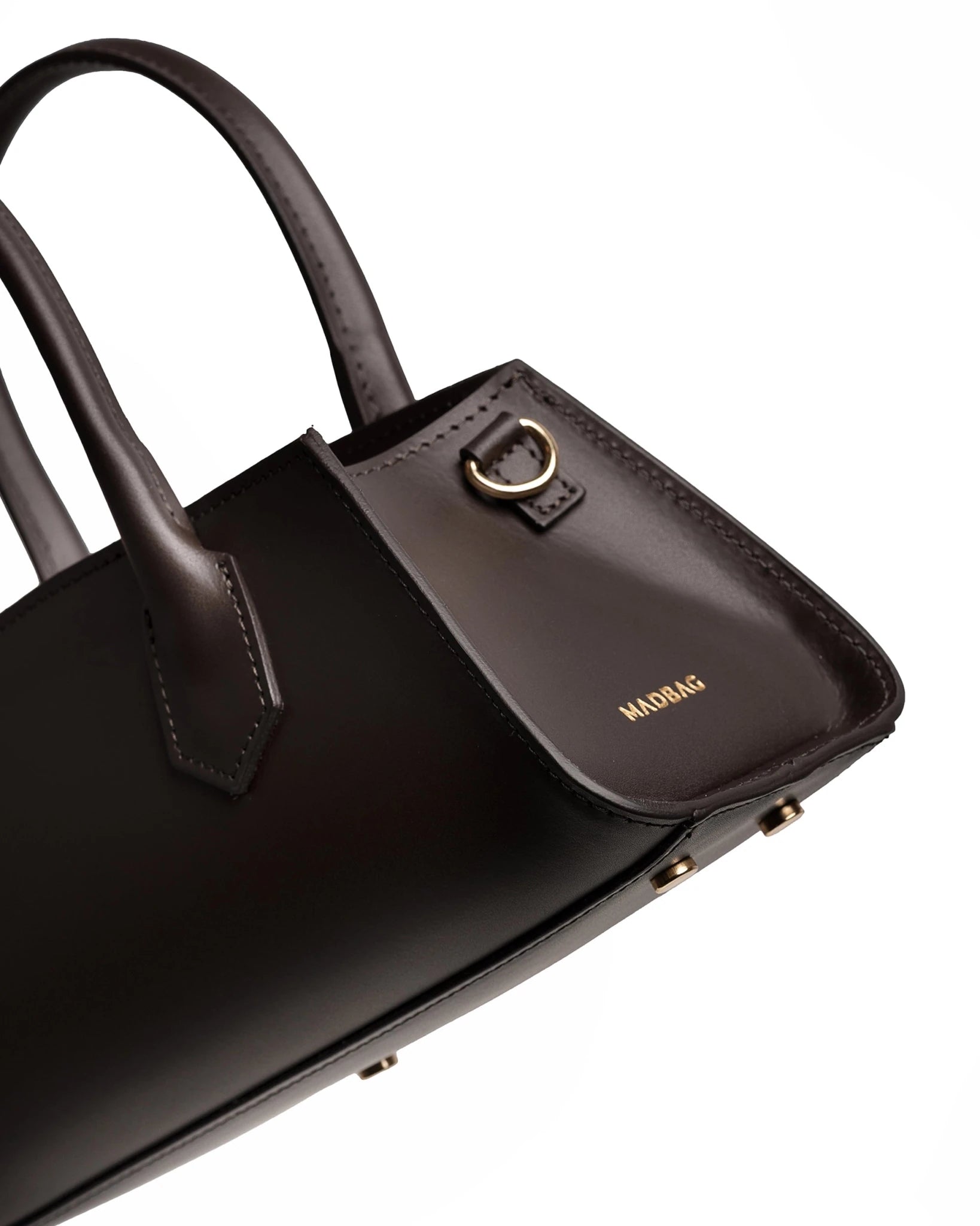 Small Bassotto in Pelle Chocolate - MADBAG® STORE OFFICIAL | Borse Di Lusso Artigianali 100% Made In Italy