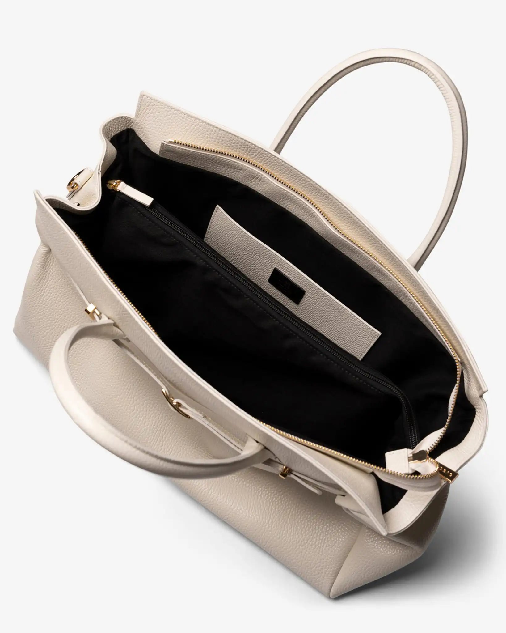 BELLUCCI in Pelle Cloud Dancer - MADBAG® STORE OFFICIAL | Handcrafted Luxury Bags Made in Italy