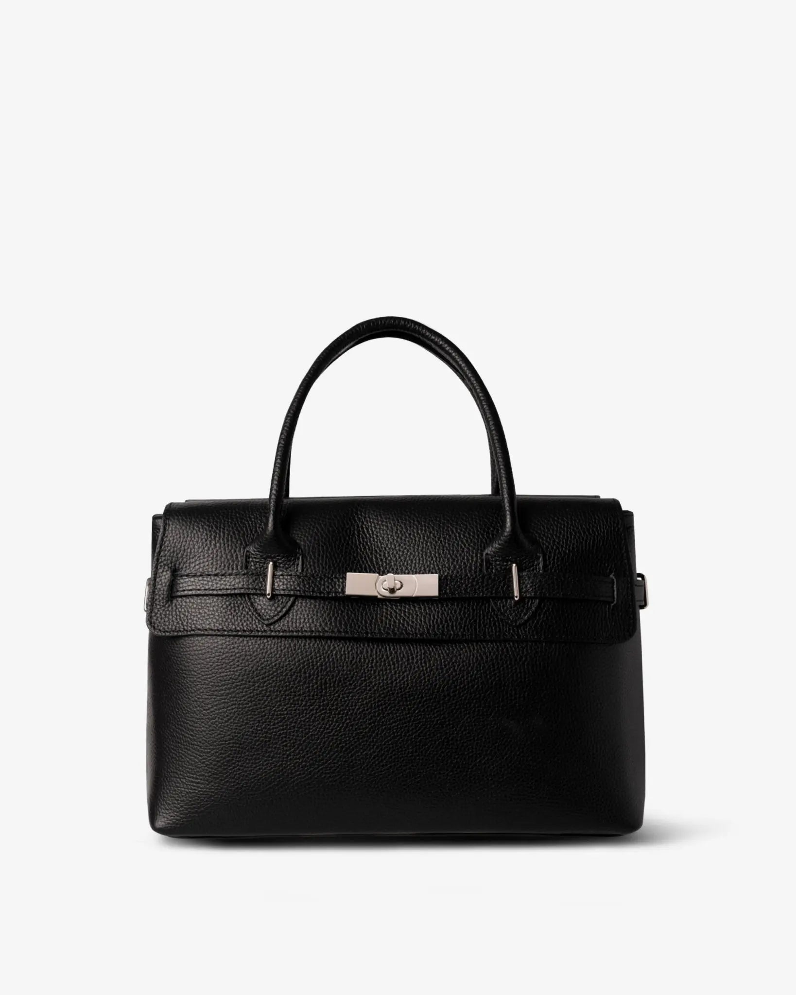 madbag-bowling-dollaro-leather-black-front