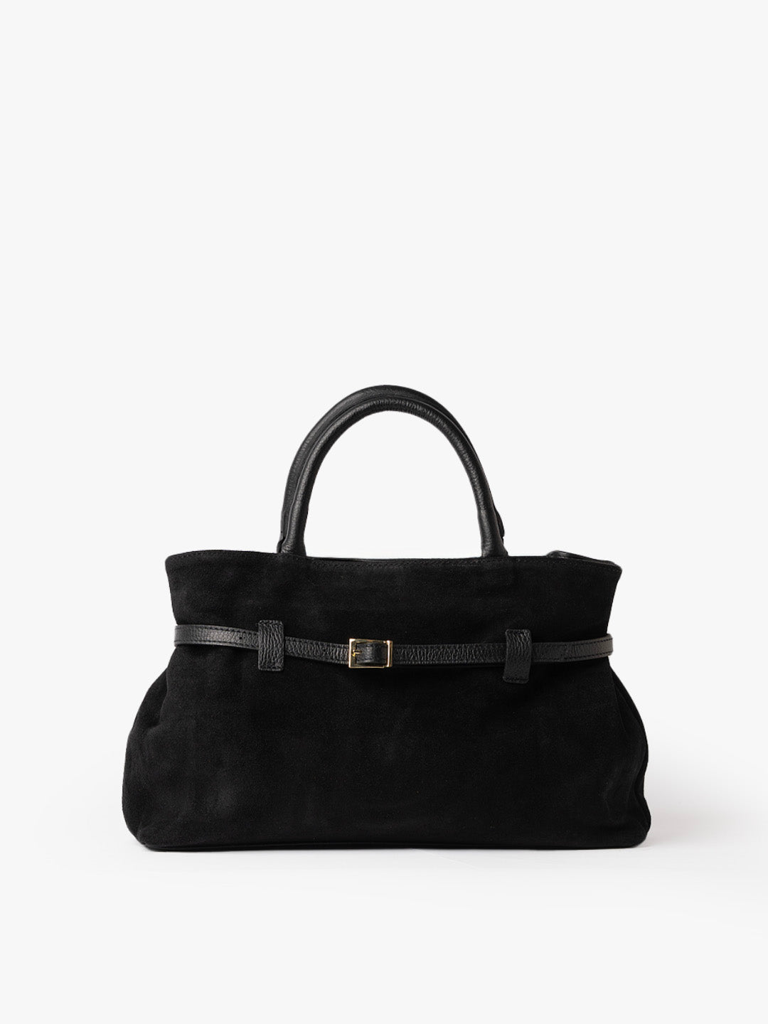 MEDIUM BELLUCCI in Suede Black