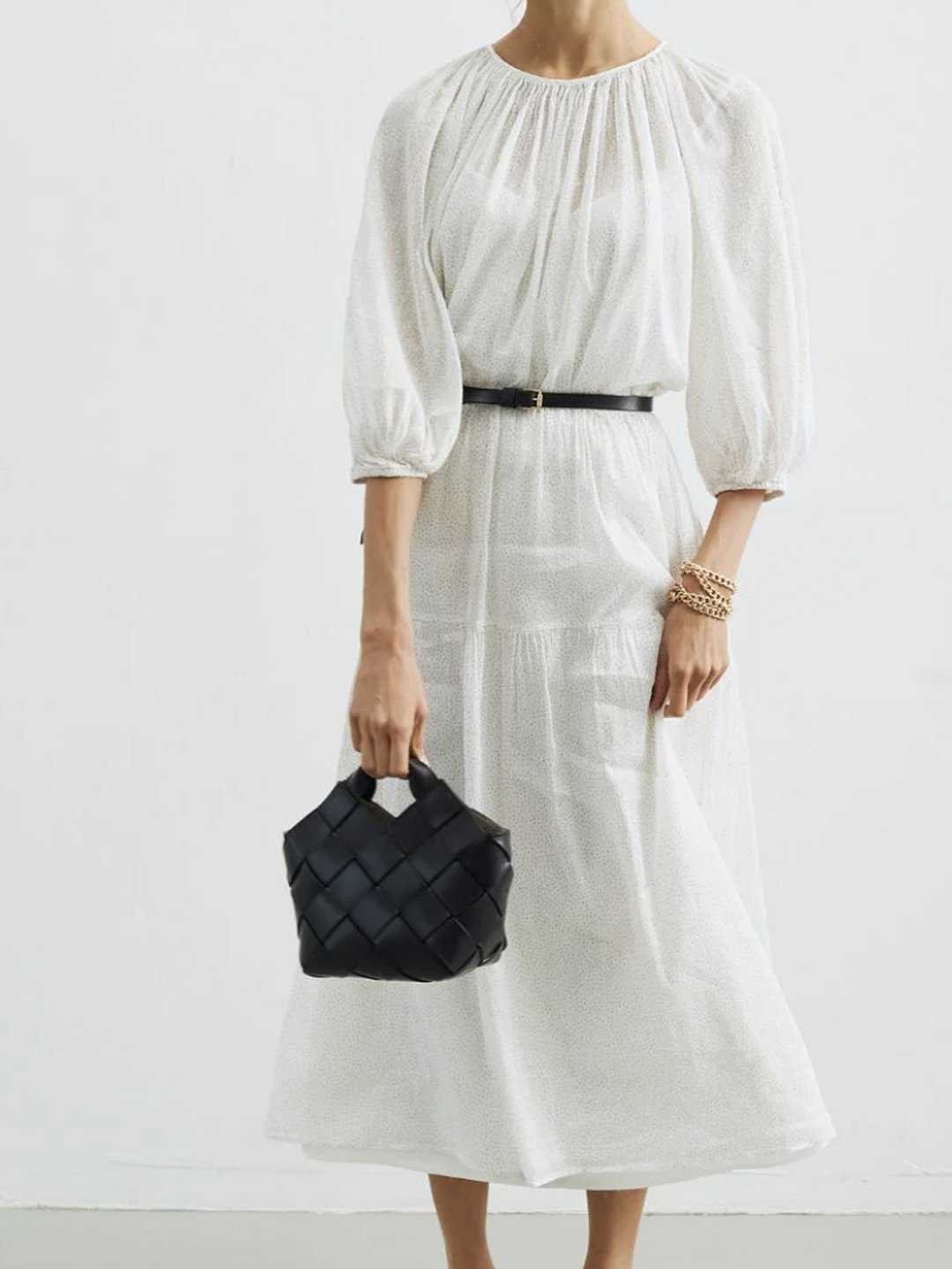 MINA Nappa Leather Black