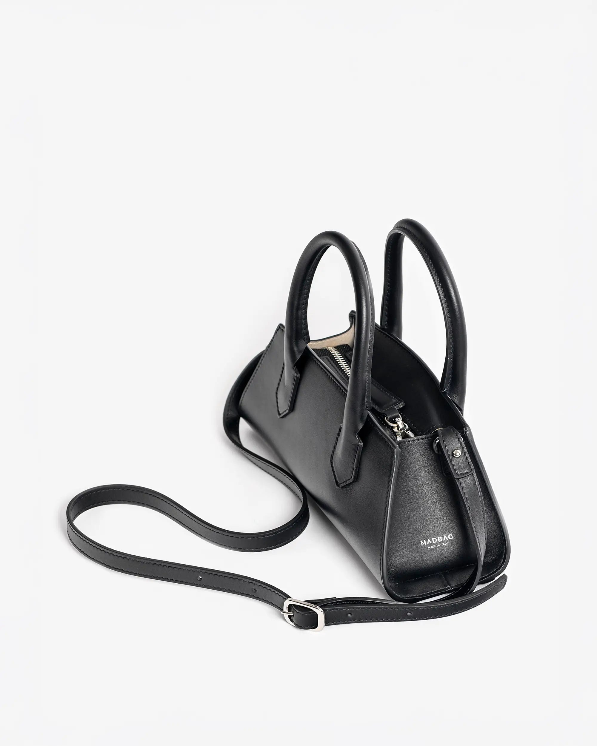 Small Bassotto in Pelle Black