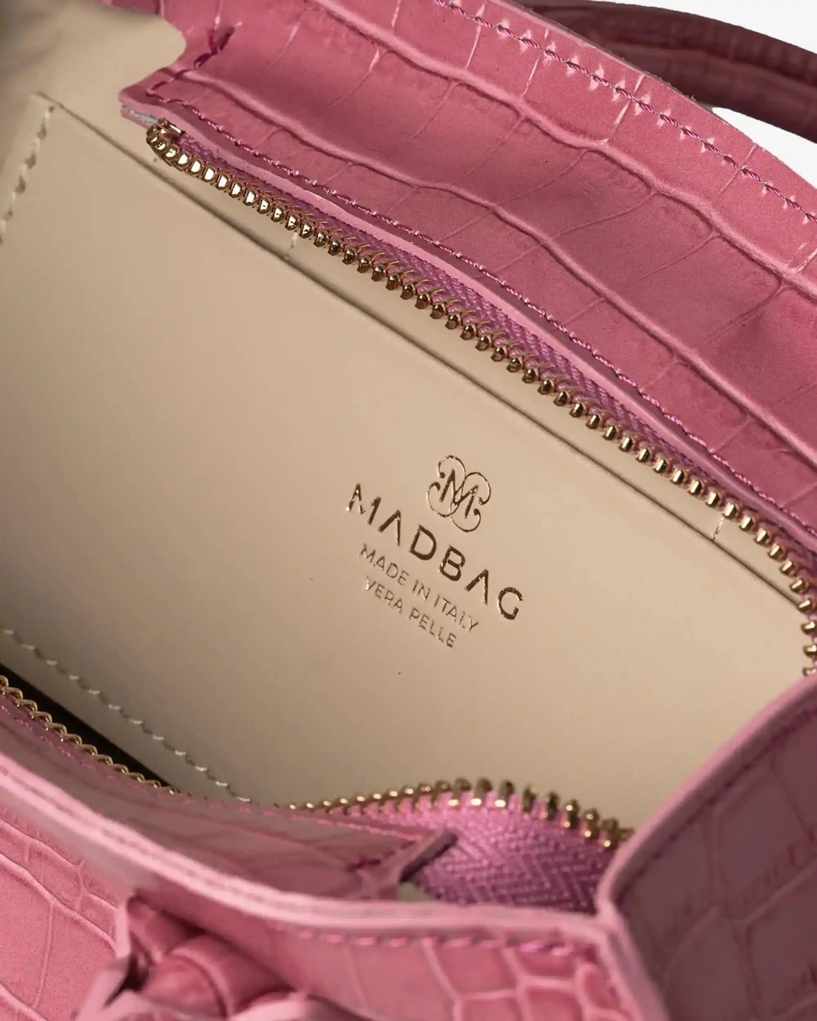 Interno borsa Small Bassotto Croc rosa 